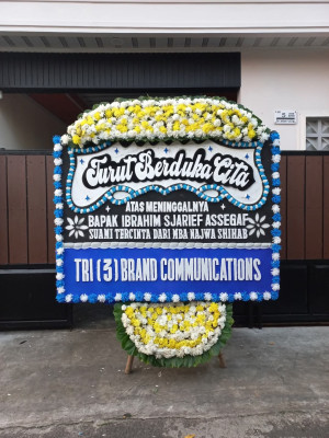 Papan Bunga Duka di Rajabasa Pemuka